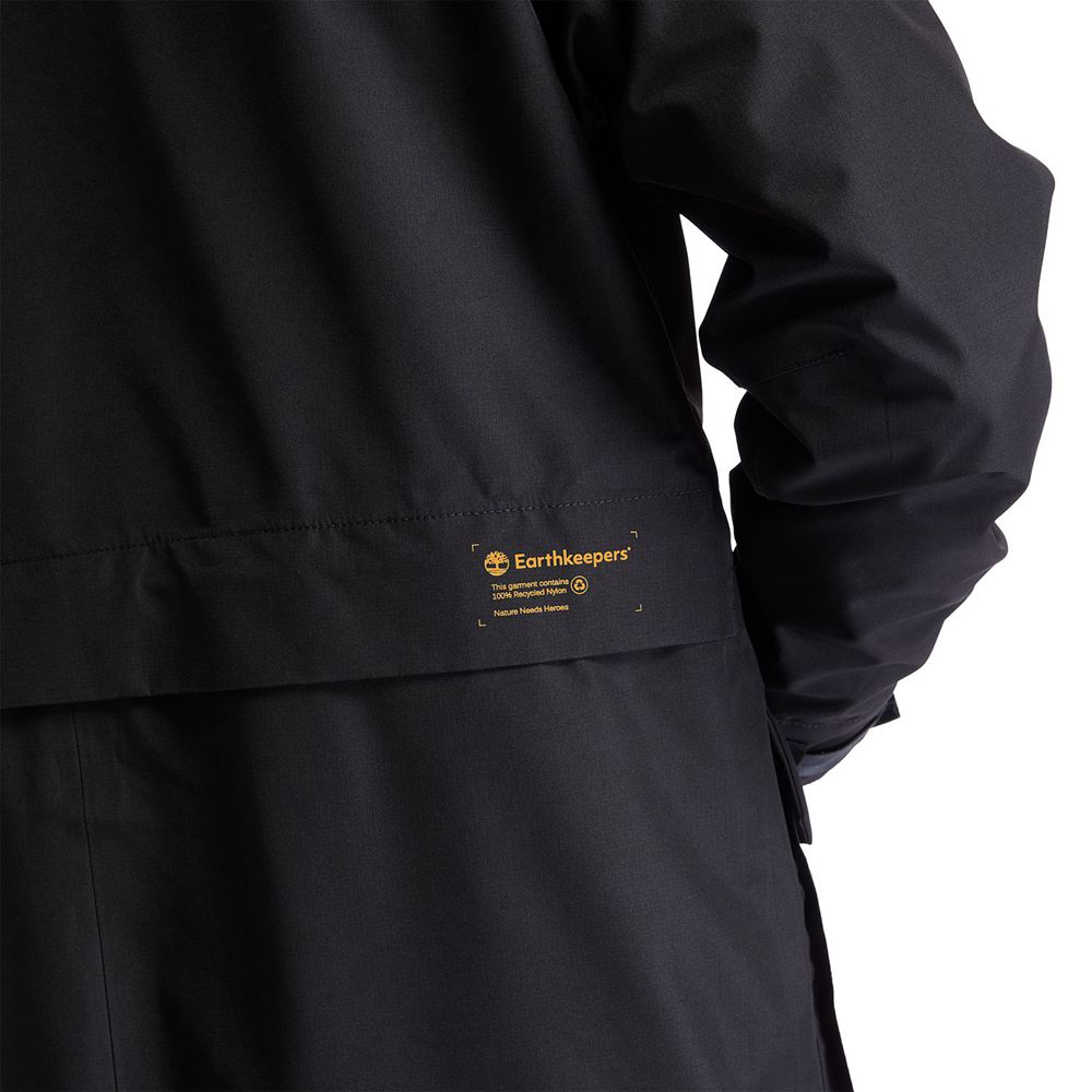 Chaquetas Timberland Hombre Ecoriginal Ek+ Fishtail Parka Y Dryvent™ Technology Negras - Chile GXL-3